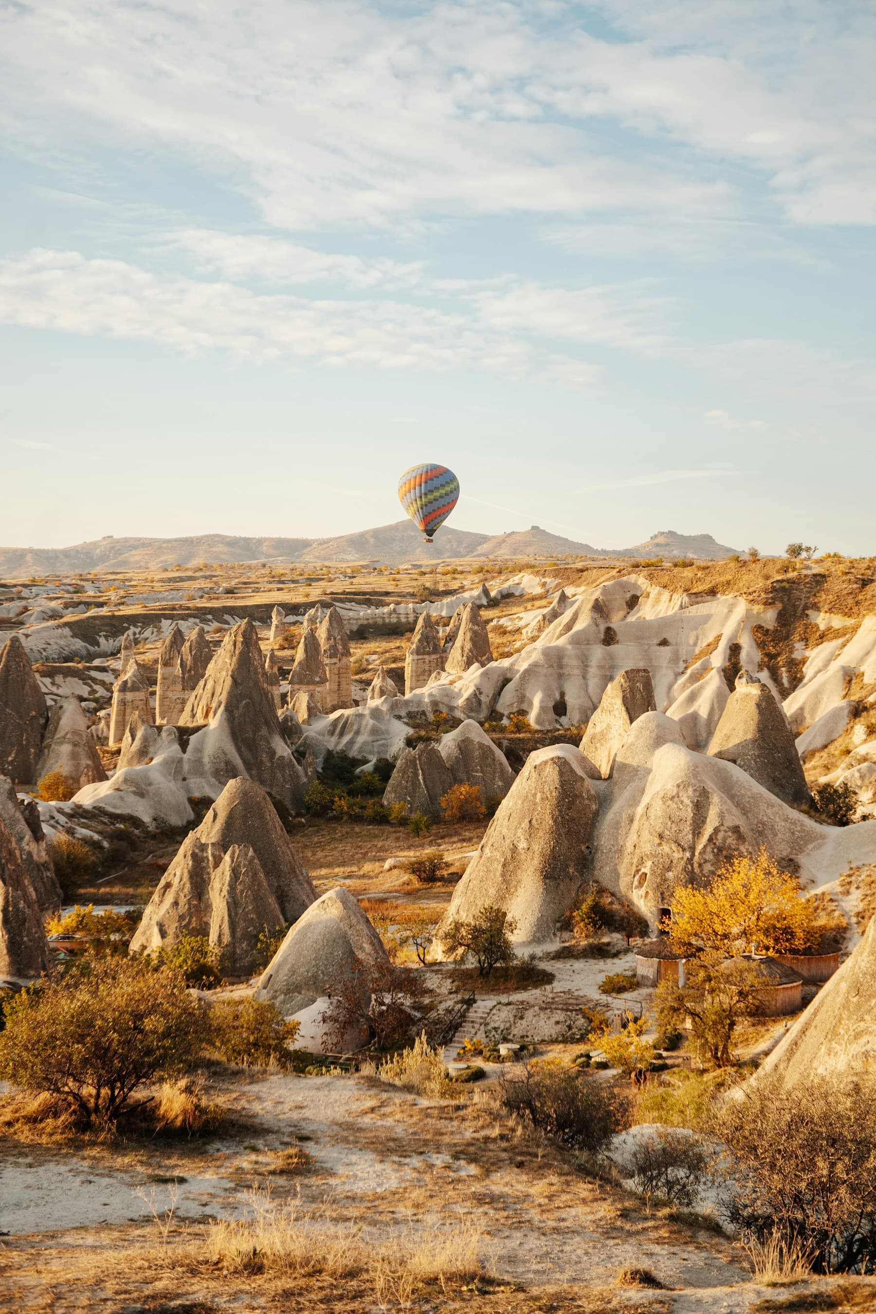 Cappadocia hot air balloon experience on a private Turkey tour
