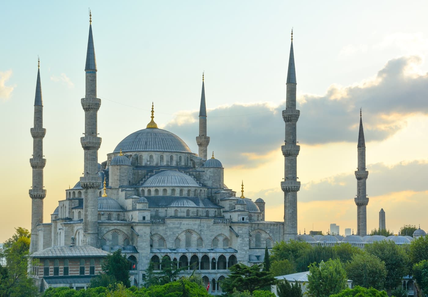Private Turkey tour moment at the Blue Mosque in Istanbul